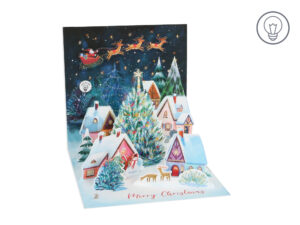 GLOWING VILLAGE W/ LIGHT