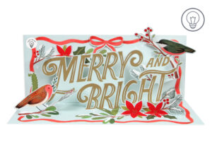 MERRY AND BRIGHT W/ LIGHT