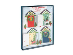 HOLIDAY DOGS & DOORS GIFT TAGS