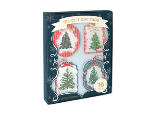VINTAGE TREES GIFT TAGS - BOXED