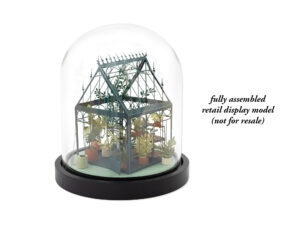 ASSEMBLED BOTANICAL GREENHOUSE DOME DISPLAY MODEL